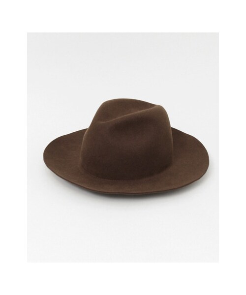 URBAN RESEARCH（アーバンリサーチ）の「Rohw×UR　RABIT CLUSHUBLE HAT（帽子・メンズ・BLACK/CHACOAL/BROWN・-）」の3枚目の写真