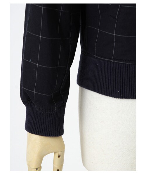 SEVENDAYS=SUNDAY(セブンデイズサンデイ)の「Men's ウィンドペン MA-1(ブルゾン ・メンズ・グレー/ネイビー・S/M/L)」の7枚目の写真