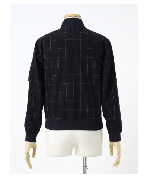 SEVENDAYS=SUNDAY(セブンデイズサンデイ)の「Men's ウィンドペン MA-1(ブルゾン ・メンズ・グレー/ネイビー・S/M/L)」の5枚目の写真
