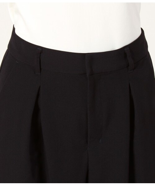 VIS（ビス）の「ガウチョパンツ（パンツ・レディース・ブラック/ネイビー・S/M）」の6枚目の写真