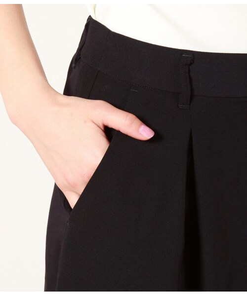 VIS（ビス）の「ガウチョパンツ（パンツ・レディース・ブラック/ネイビー・S/M）」の7枚目の写真