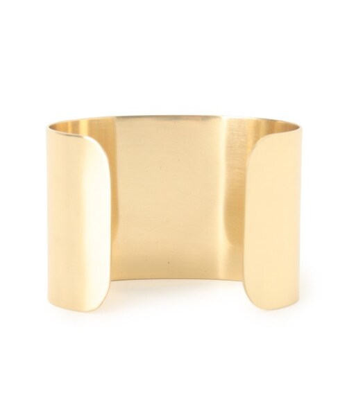 ADAM ET ROPE'（アダムエロペ）の「幅広真鍮ブレスレット（その他・レディース・ゴールド/シルバー・M）」の6枚目の写真