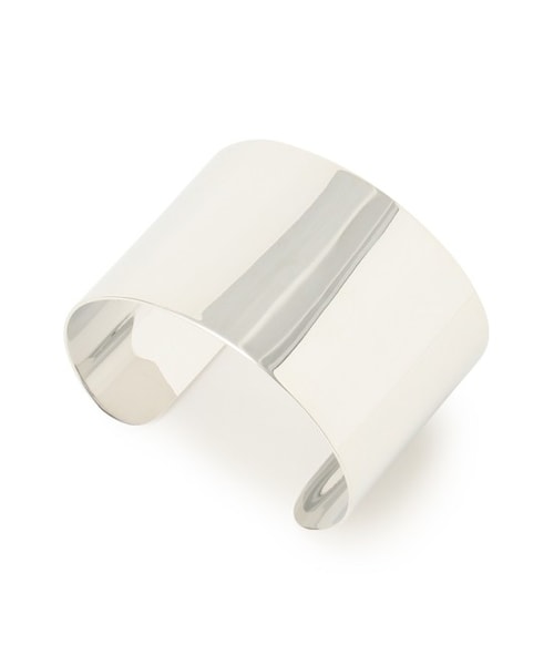 ADAM ET ROPE'（アダムエロペ）の「幅広真鍮ブレスレット（その他・レディース・ゴールド/シルバー・M）」の2枚目の写真