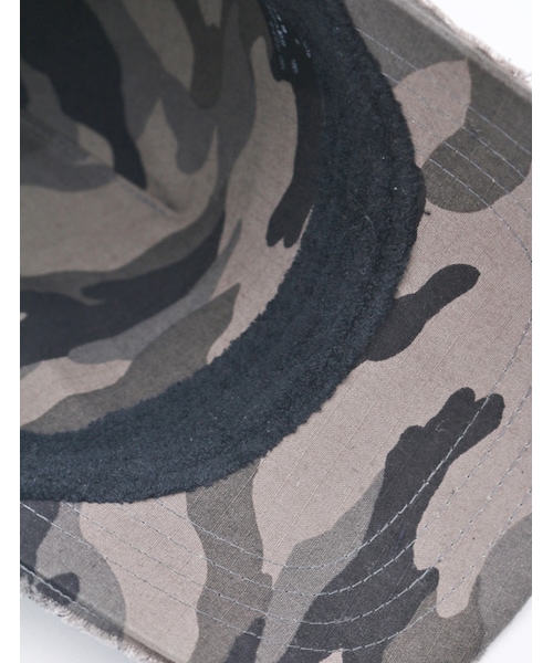 wjk（ダヴルジェイケイ）の「cut-off mesh cap（帽子・メンズ・white x navy/white×black/black x black・F）」の16枚目の写真