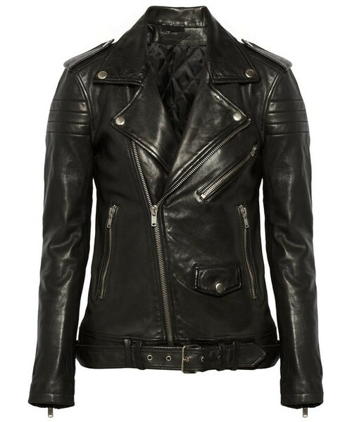 blk dnm leather jacket