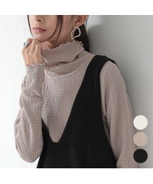 and it_（アンドイット）の「カットシャーリングメロータートル長袖Tシャツ M（その他・レディース）」