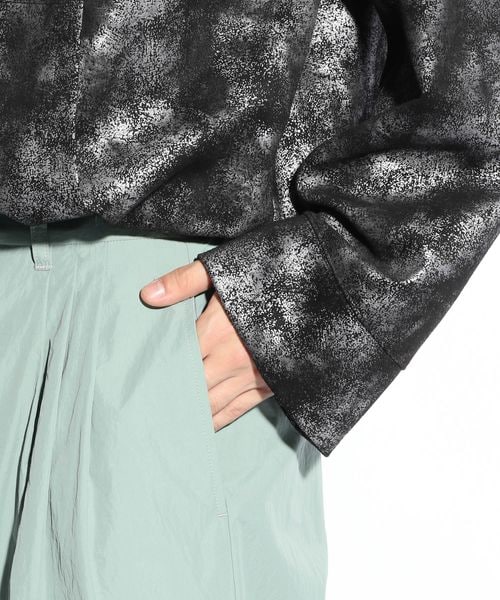 HARE（ハレ）の「DABOルーズナイロンパンツ（パンツ・メンズ・ブラック09/グレー16/グリーン70・FREE）」の19枚目の写真