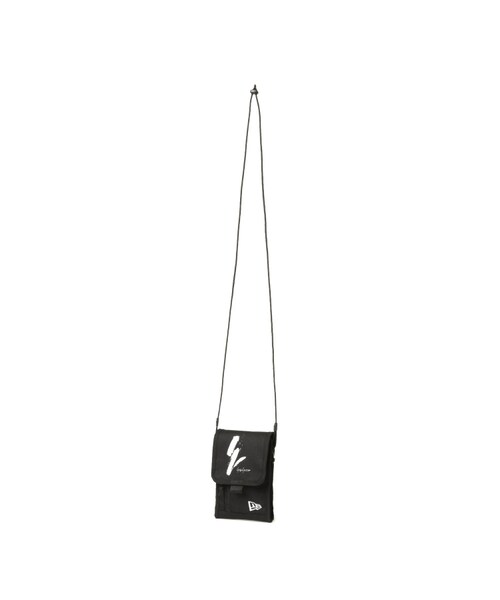 Yohji Yamamoto（ヨウジヤマモト）の「Yohji Yamamoto × NEW ERA NECK POUCH YY LOGO BLK WHT（バッグ・メンズ・BLACK/01・03）」の2枚目の写真