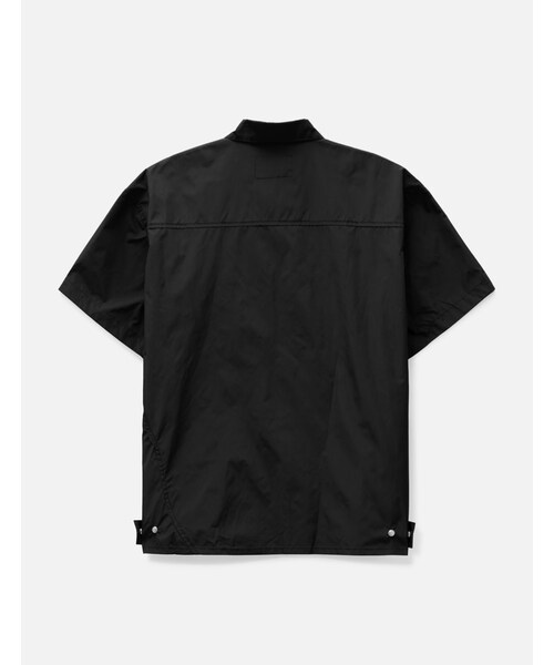 Short Sleeve Nylon Shirt with Carabiner
