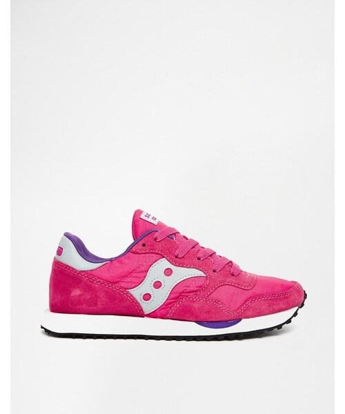Saucony（サッカニー）の「Saucony DXN Pink Trainers（スニーカー・レディース・pink・US 9/US 7/US 10/US 11/US 8/US 6）」の3枚目の写真