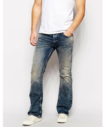 良品 ディーゼル FANKER ダメージ加工 デニムパンツ くすみブルー W26 良品 ディーゼル FANKER ダメージ加工 デニムパンツ くすみ