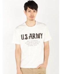 AVIREX | S/S ARMY CHENILLE TE(トップス)