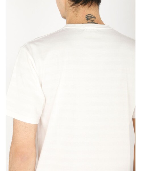 AVIREX（アヴィレックス）の「S/S ARMY CHENILLE TE（トップス・メンズ・BLACK/NAVY/WHITE・M/L/XL/XXL）」の6枚目の写真