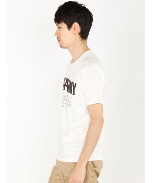AVIREX（アヴィレックス）の「S/S ARMY CHENILLE TE（トップス・メンズ・BLACK/NAVY/WHITE・M/L/XL/XXL）」の3枚目の写真