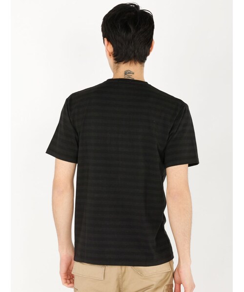 AVIREX（アヴィレックス）の「S/S ARMY CHENILLE TE（トップス・メンズ・BLACK/NAVY/WHITE・M/L/XL/XXL）」の9枚目の写真