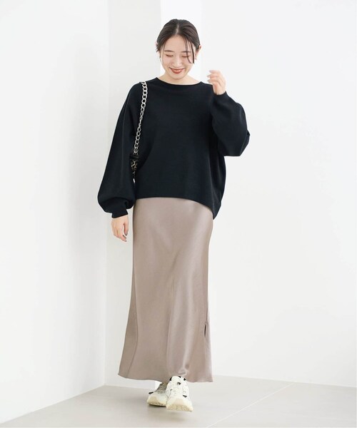 IENA（イエナ）の「《追加3予約》ダブルサテンスカート（）」 - WEAR