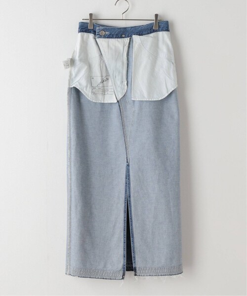 Noble（ノーブル）の「ロングスリットデニムスカート（）」 - WEAR