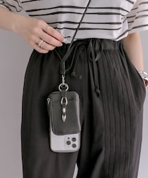 ear PAPILLONNER | 《牛革》モバイルストラップショルダー２(財布/小物)