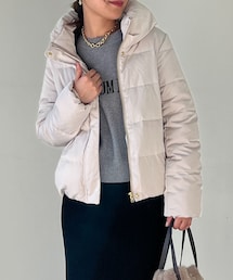 un dix cors | 《予約》ショールカラーショートダウン(ダウンジャケット/コート)