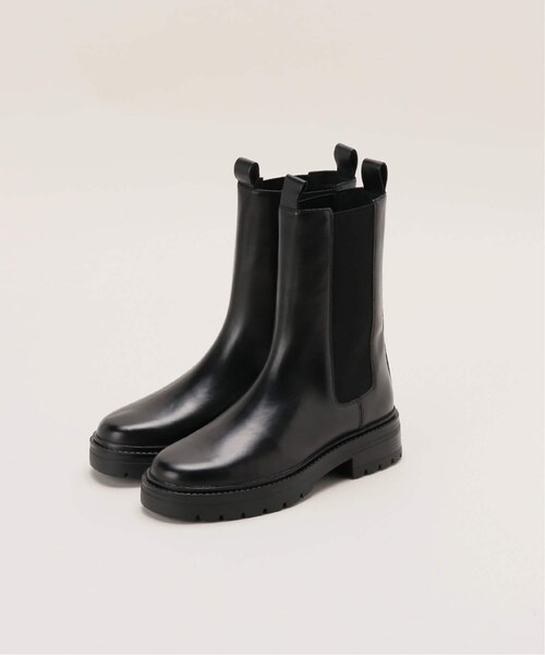 LE TALON（ルタロン）の「GRISEレザーチェルシーショートブーツ