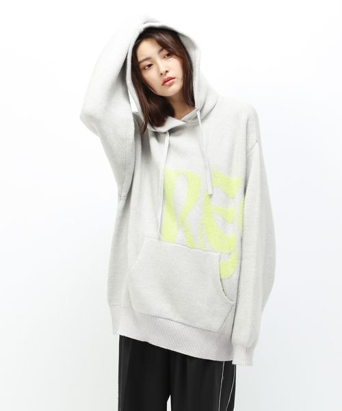 PAGEBOY（ページボーイ）の「Anui/ロゴニットフーディ（）」 - WEAR