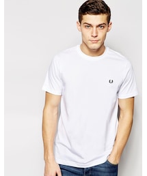 FRED PERRY | Fred Perry T-Shirt with Crew Neck(Tシャツ/カットソー)