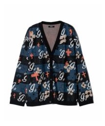 glamb（グラム）の「GB0124/KNT03 : Initial Border Cardigan / イニシャルボーダーカーディガン（その他）」