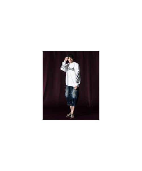 グラム Tシャツ glamb Checkered Print Cutsew チェッカープリントカットソー 送料無料 glamb（グラム）の「GB0124⁄CS16 : Checkered Print Cutsew