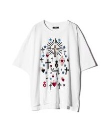 glamb（グラム）の「GB0124/CS09 : Crossing Heart T-shirts / クロッシングハートＴシャツ（その他・メンズ）」