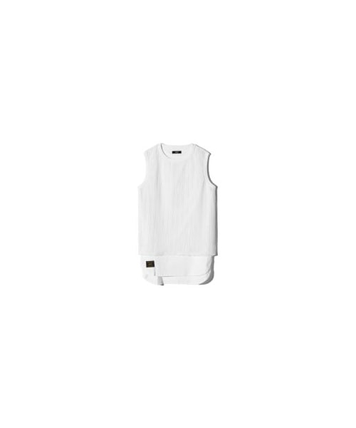 GB0124/CS17 : Mesh Layered Tank Top / メッシュレイヤードタンクトップ