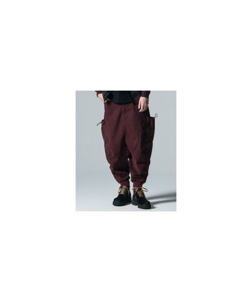 GB0124/P12 : Additional Pocket Sarrouel Pants / アディショナルポケットサルエルパンツ