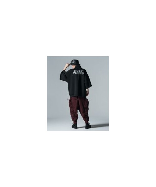 GB0124/P12 : Additional Pocket Sarrouel Pants / アディショナルポケットサルエルパンツ