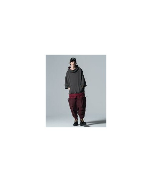 GB0124/P12 : Additional Pocket Sarrouel Pants / アディショナルポケットサルエルパンツ