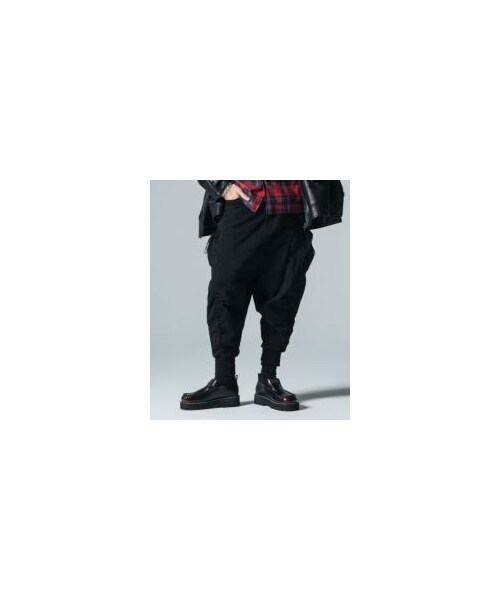 GB0124/P12 : Additional Pocket Sarrouel Pants / アディショナルポケットサルエルパンツ