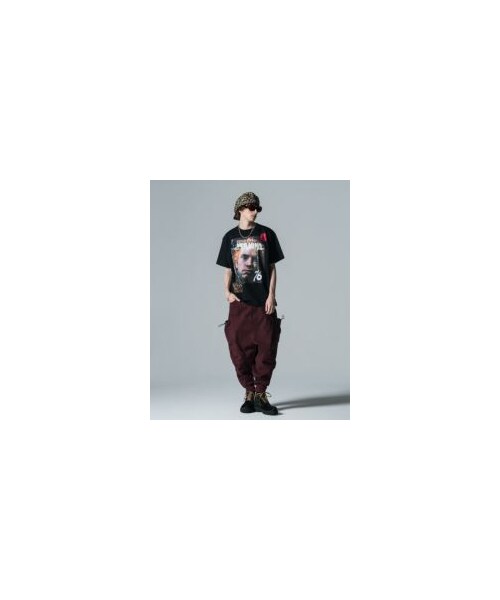 GB0124/P12 : Additional Pocket Sarrouel Pants / アディショナルポケットサルエルパンツ