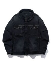 glamb（グラム）の「GB0124/JKT04 : Hi Neck Denim Jacket / ハイネックデニムジャケット（その他・メンズ）」