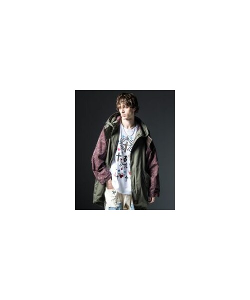 glamb（グラム）の「GB0124/JKT03 : Paisley Switched Mods Coat