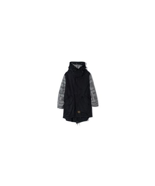 GB0124/JKT03 : Paisley Switched Mods Coat / ペイズリースイッチモッズコート