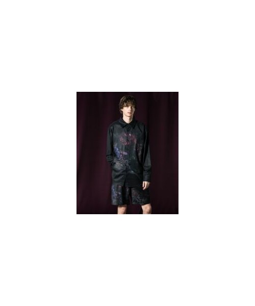 glamb（グラム）の「GB0124/SH03 : Slight Flower Shirts / スライト