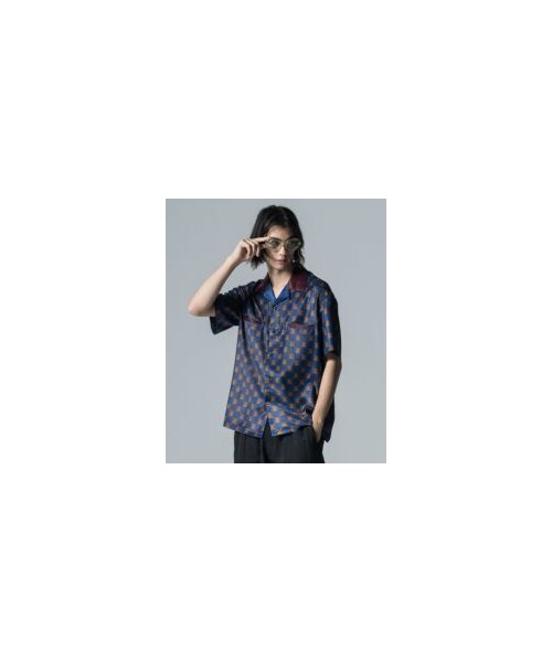 GB0124/SH02 : Monogram Bowling Shirts / モノグラムボウリングシャツ