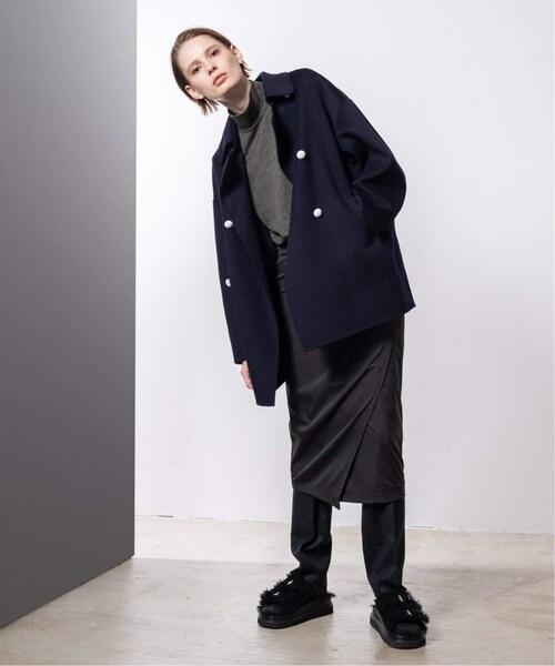 CALMER(カルメール)の「LIMONTAスカート(スカート・ブラック/(001)/1/残り3点/2)」の6枚目の写真