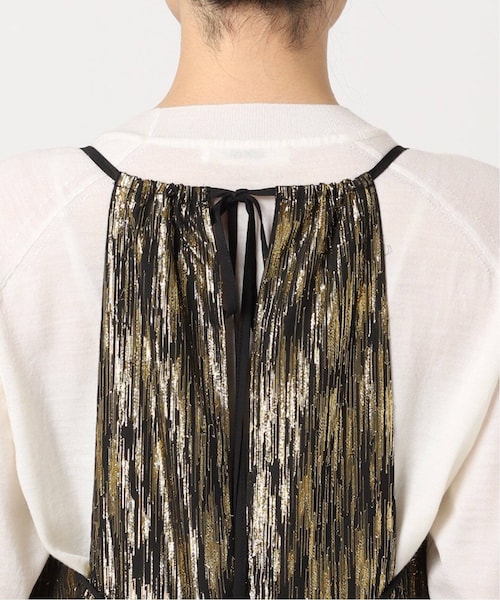 CITYSHOP（シティーショップ）の「《予約》GOLD LAME DRESS