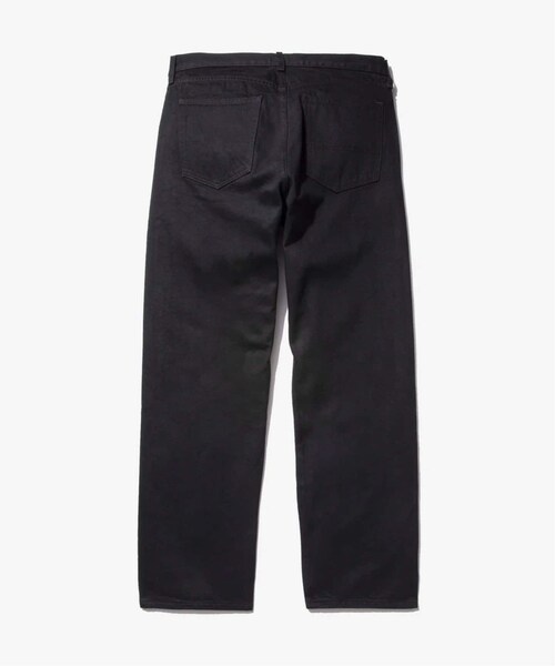 NOAH（ノア）の「Pleated Jeans（パンツ・ブラック/(001)/26/残り3点/28/在庫あり/30/32/34/残り2点）」の4枚目の写真