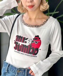 CIAOPANIC | 【11/10(金)12:00販売開始】【HELLO.SANFRANCISCO】コラボASSレオパードパイピングロンTEE(Tシャツ/カットソー)