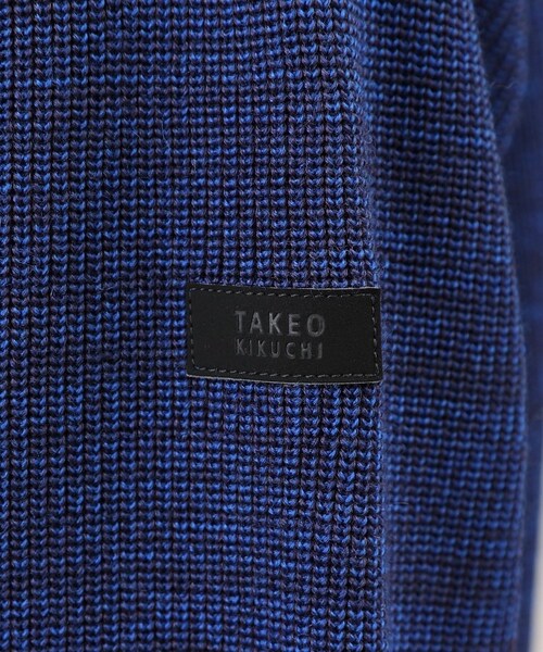 TAKEO KIKUCHI（タケオキクチ）の「ウールブレンド 徳島ニット
