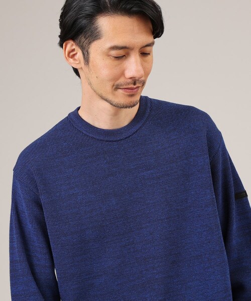 TAKEO KIKUCHI（タケオキクチ）の「ウールブレンド 徳島ニット