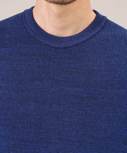 TAKEO KIKUCHI（タケオキクチ）の「ウールブレンド 徳島ニット