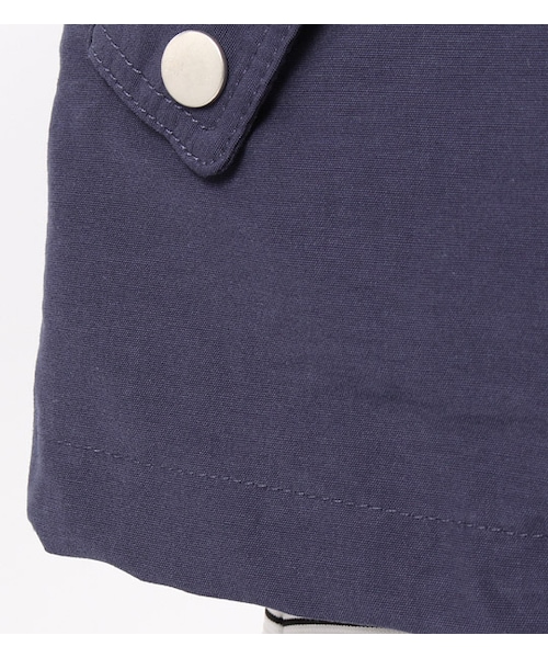 mysty woman（ミスティウーマン）の「フード付き比翼ジップアップブルゾン（ジャケット/アウター・レディース・グレー/ピンク/ライトグリーン/ネイビー・M）」の12枚目の写真