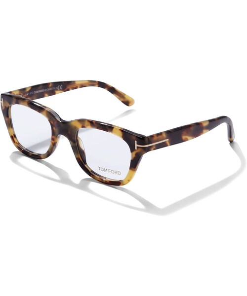 Tom Ford,Tom Ford Large Havana Fashion Glasses, Tortoise - WEAR