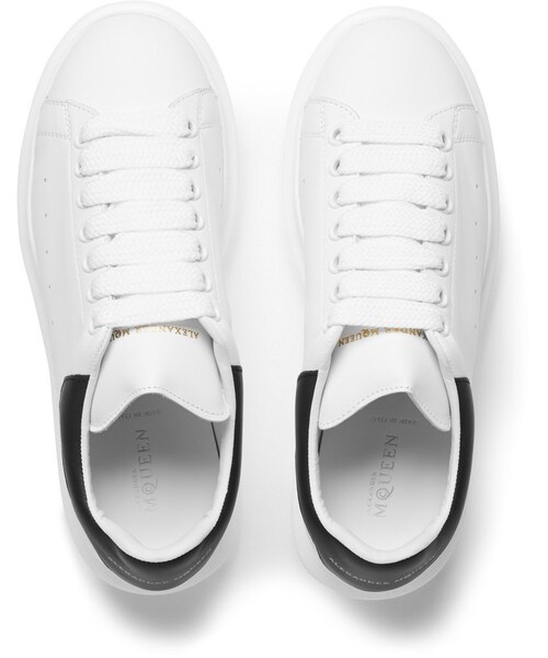 Alexander McQueen(アレキサンダーマックイーン)の「Alexander McQueen Leather Sneakers(スニーカー・メンズ・White・EU 40 (US 7)/EU 41 (US 8)/EU 42 (US 9)/EU 44 (US 11)/EU 45 (US 12)/EU 43 (US 10))」の6枚目の写真